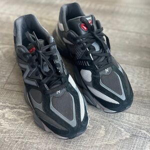 New Balance 9060 shoes Black/Castlerock/Rain cloud